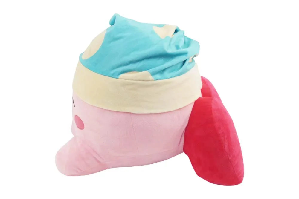 Kirby 12" Soft and Squeezable Plush Toy - Sleepy Hat