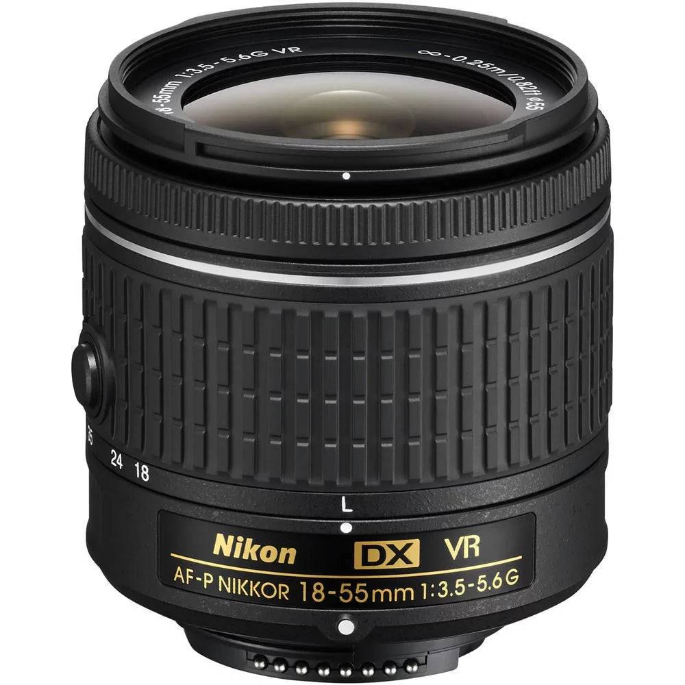 Nikon D5600  Camera + 18-55mm  - 3 Lens Kit + Extra Battery + 1yr Warranty