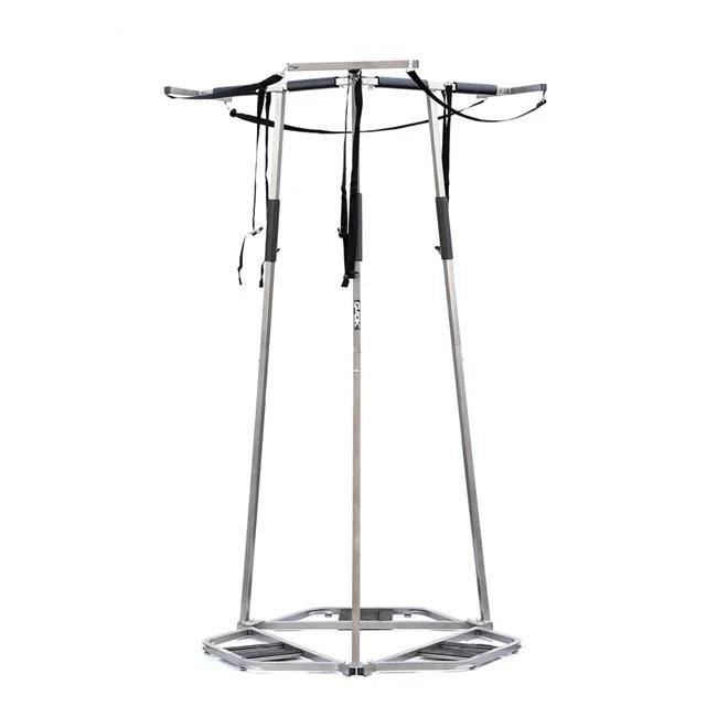 Glacik  27.5 in. Vertical Storage Rack for 3 Kayak &  Paddle Boards, Grey