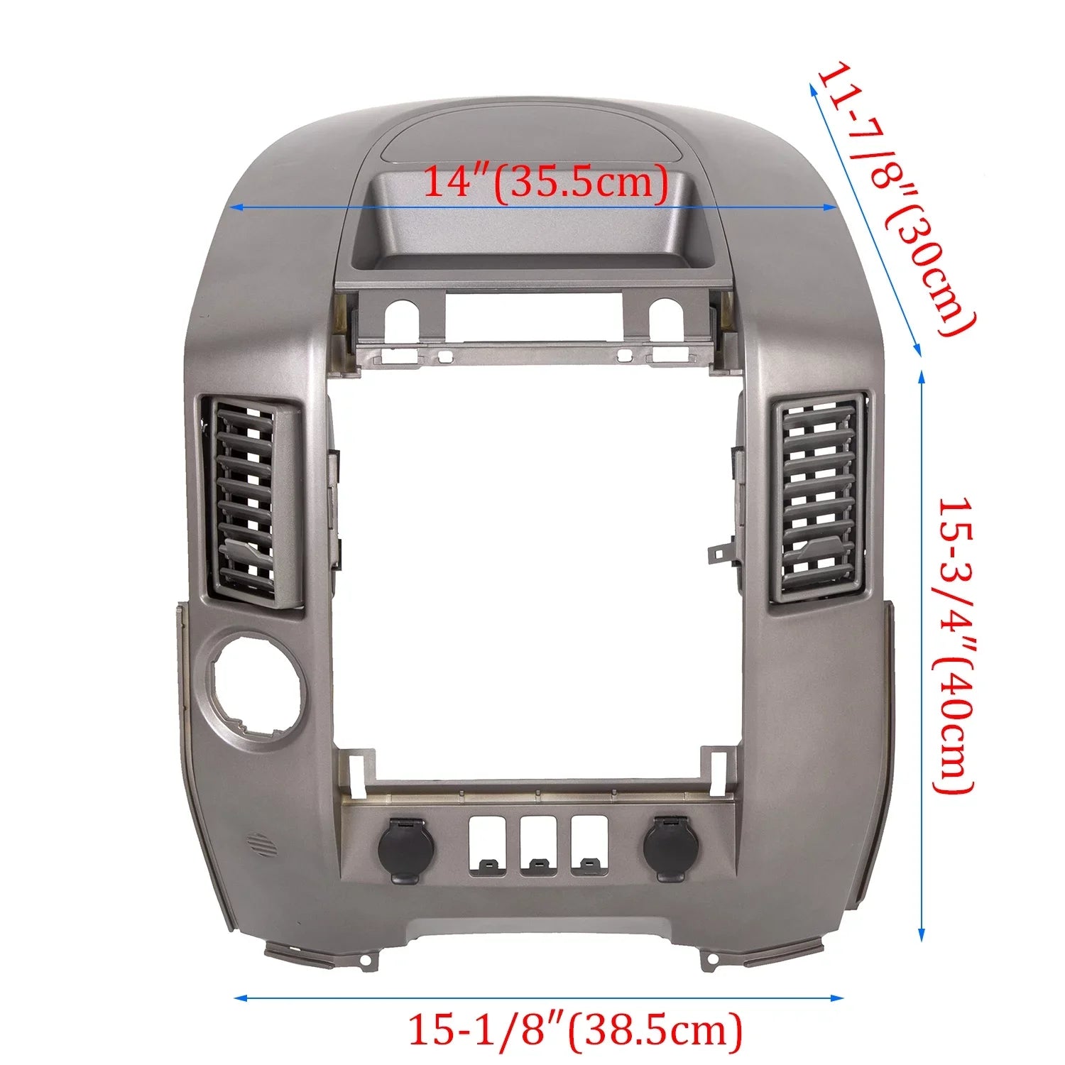 Kojem Dash Center Console Instrument Panel Lid Bezel for 2004 2005 2006 Nissan Titan   Armada 68257-8S800