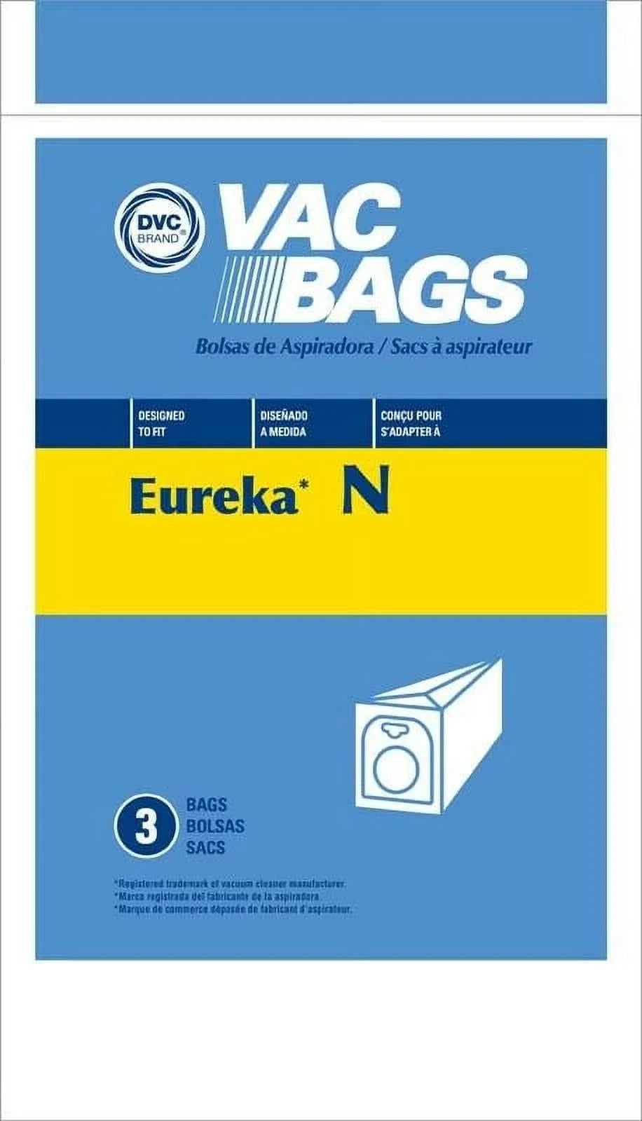 Compatible with Eureka Style N Mighty Mite 2 Vacuum Cleaner Bags by  Made in  [ 27 Bags ]