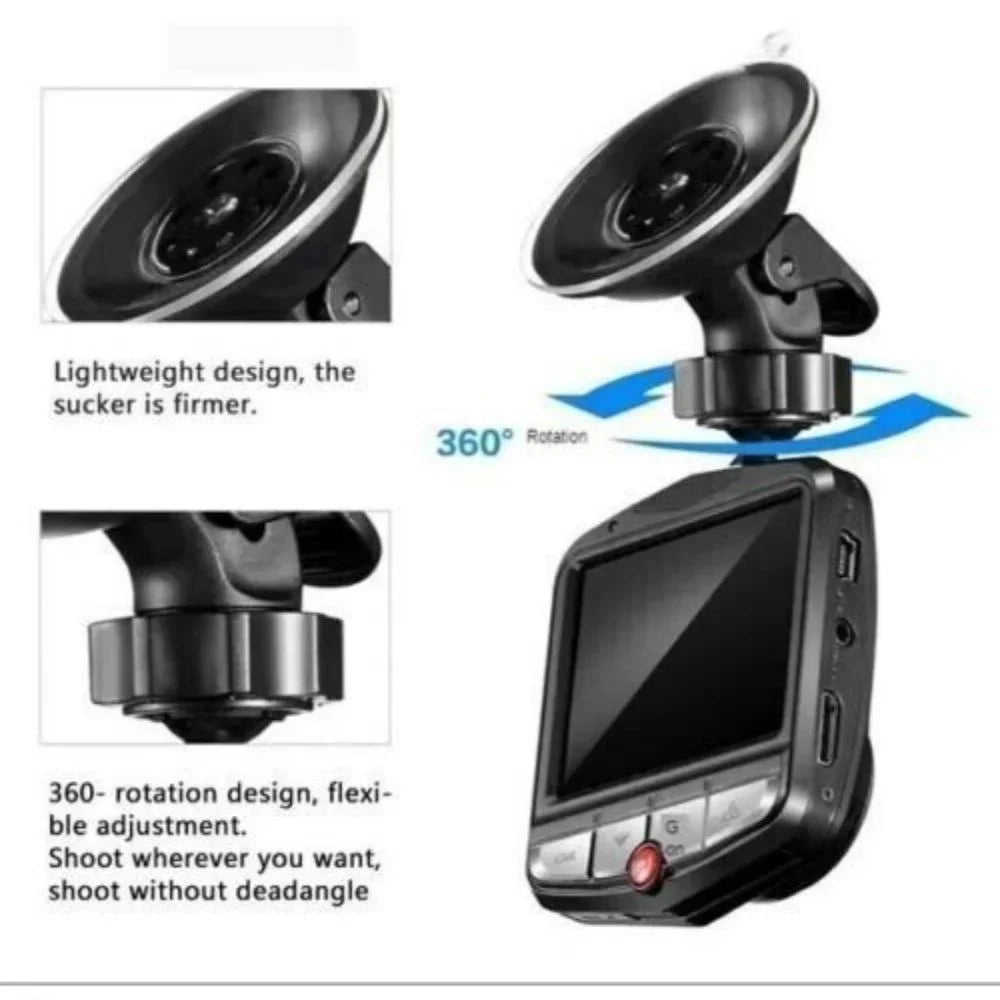2.4'' Full  1080P Dash Cam Car  Front or Rear Camera Night Vision G-sensor