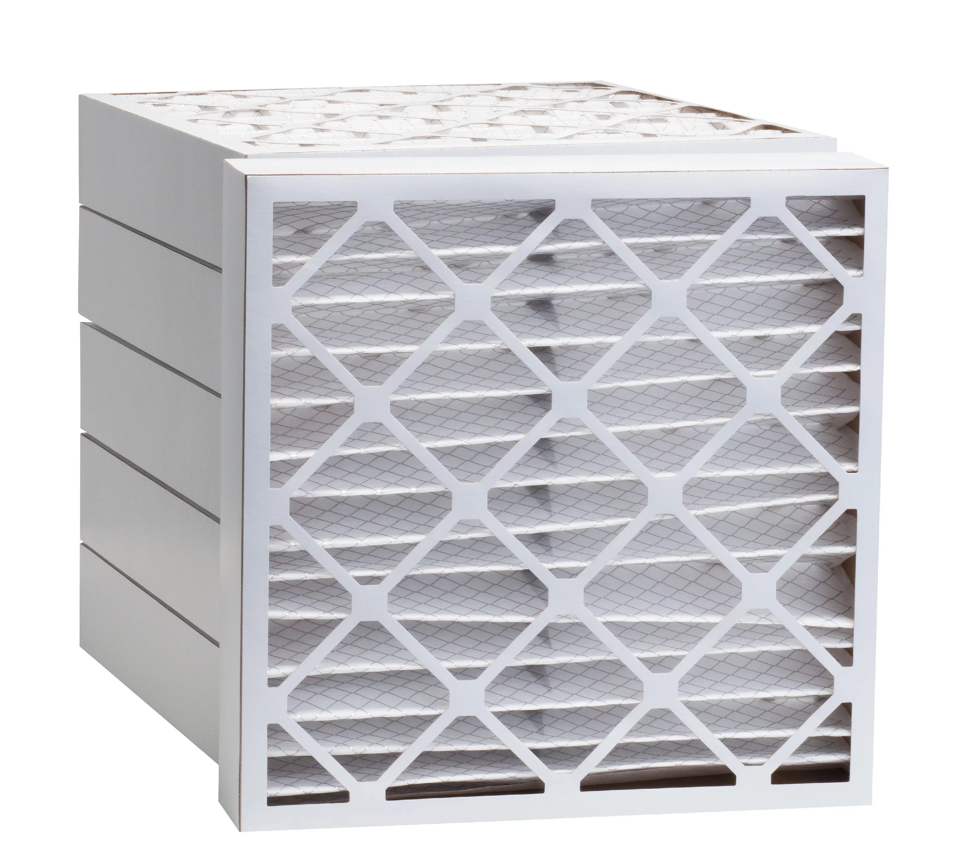 Aerostar 24x24x4   8, Pleated Air Filter, 24 x 24 x 4, Box of 6, Made in the