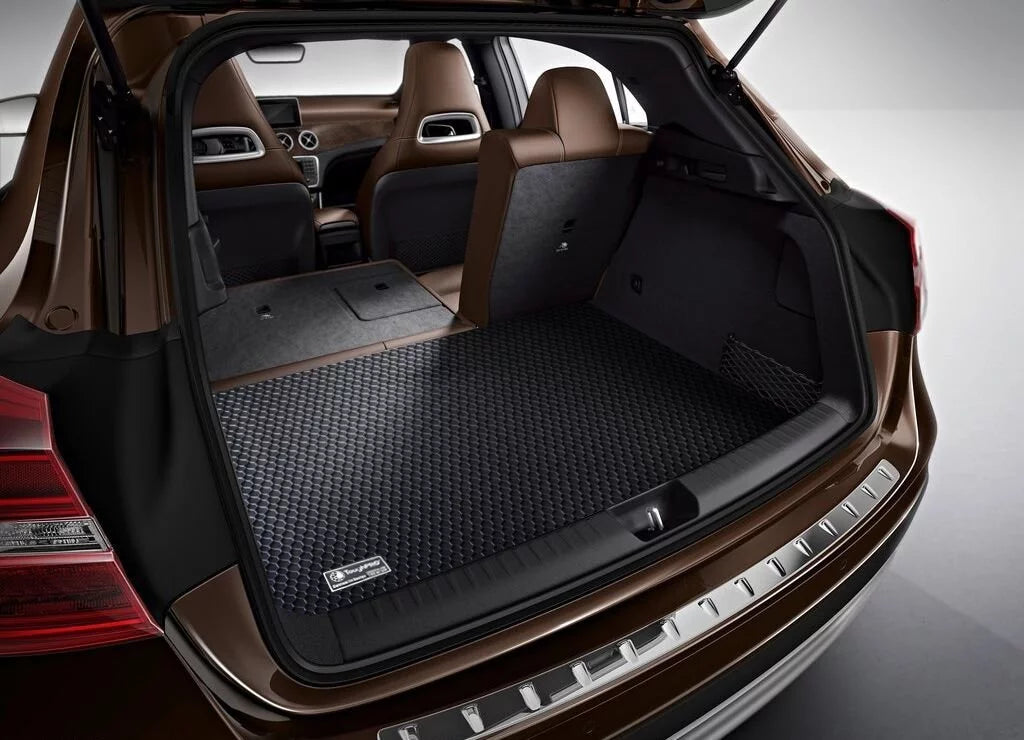 ToughPRO - Trunk Mat Compatible with  Accord - All Weather Heavy Duty (Made in ) - Black Rubber - 2010