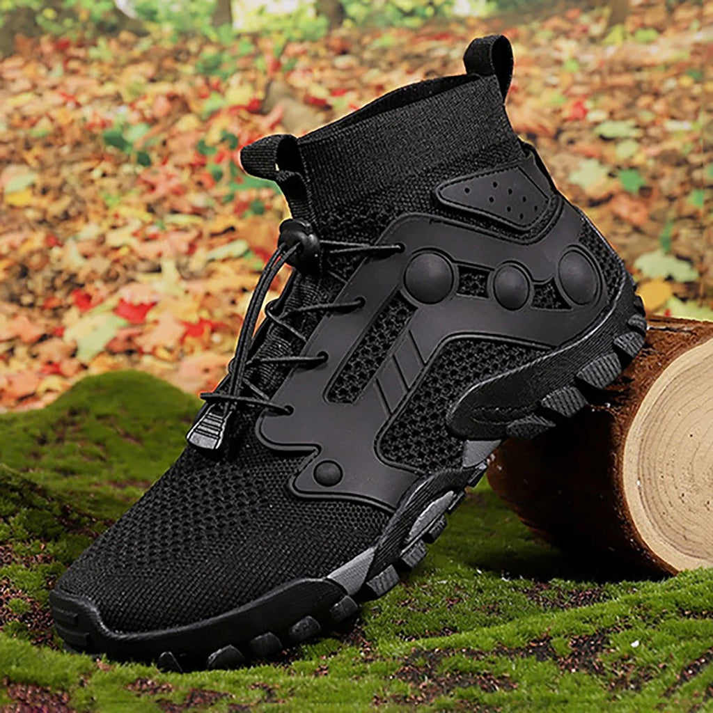 AdBFJAF Mens Sneakers 9.5 Wide Outdoor Hiking Shoes Men Non Slip Hiking Work Clothes Sports Shoes Swimming Wading Off Road and River Tracing Shoes