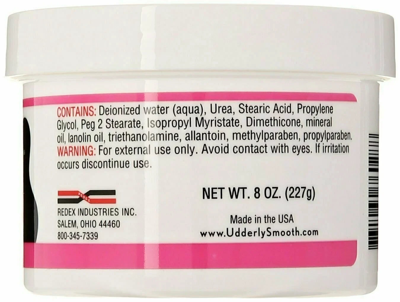 Udderly Smooth Hand & Body Cream Replenishing Extra Care 20% 8 oz, Pack of 6