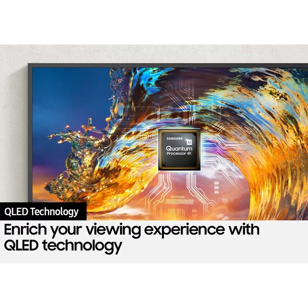 Samsung QN65LS03AA 65 inch The Frame  4K Smart  2021 Bundle with Premiere Movies Streaming 2020 + 37-100 inch  Wall Mount + 6-Outlet Surge Adapter + 2x 6FT 4K  2.0 Cable