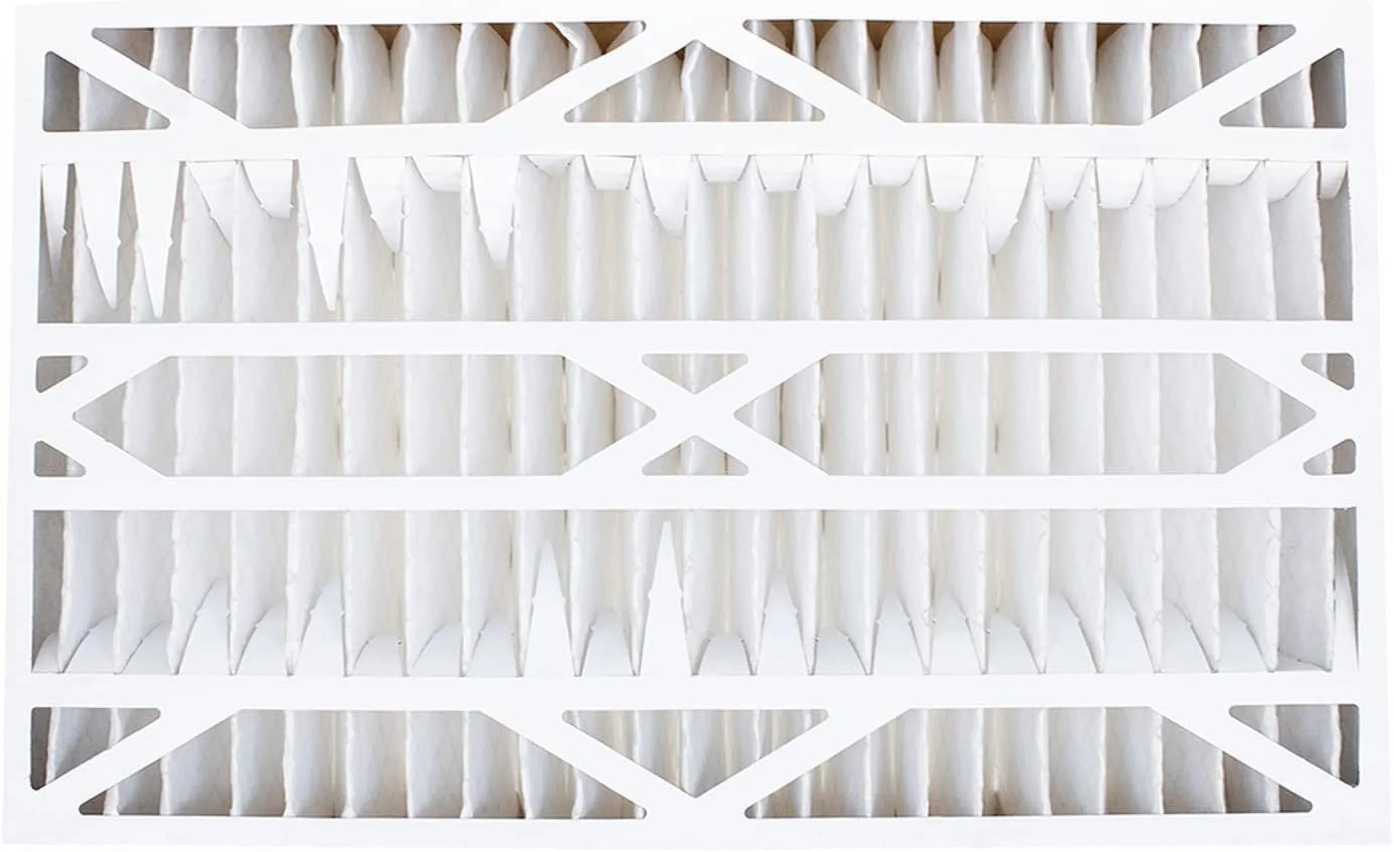 Filterbuy 20x25x5  8 Pleated   Furnace Air Filters for Trion Air Bear, Generalaire, Skuttle, and Ultravation (4-Pack)