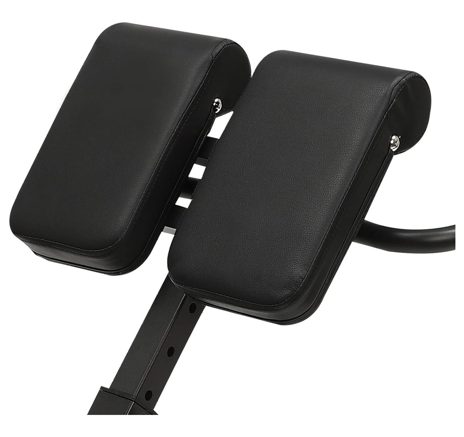 Hyperextension Bench with Adjustable Height and Back, Multi-functional Workout Bench, Back Extension Chair