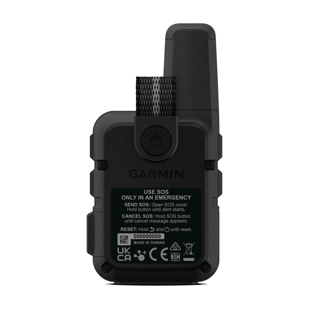 Garmin inReach Mini 2 Satellite Communicator (Black) with Power Adapters