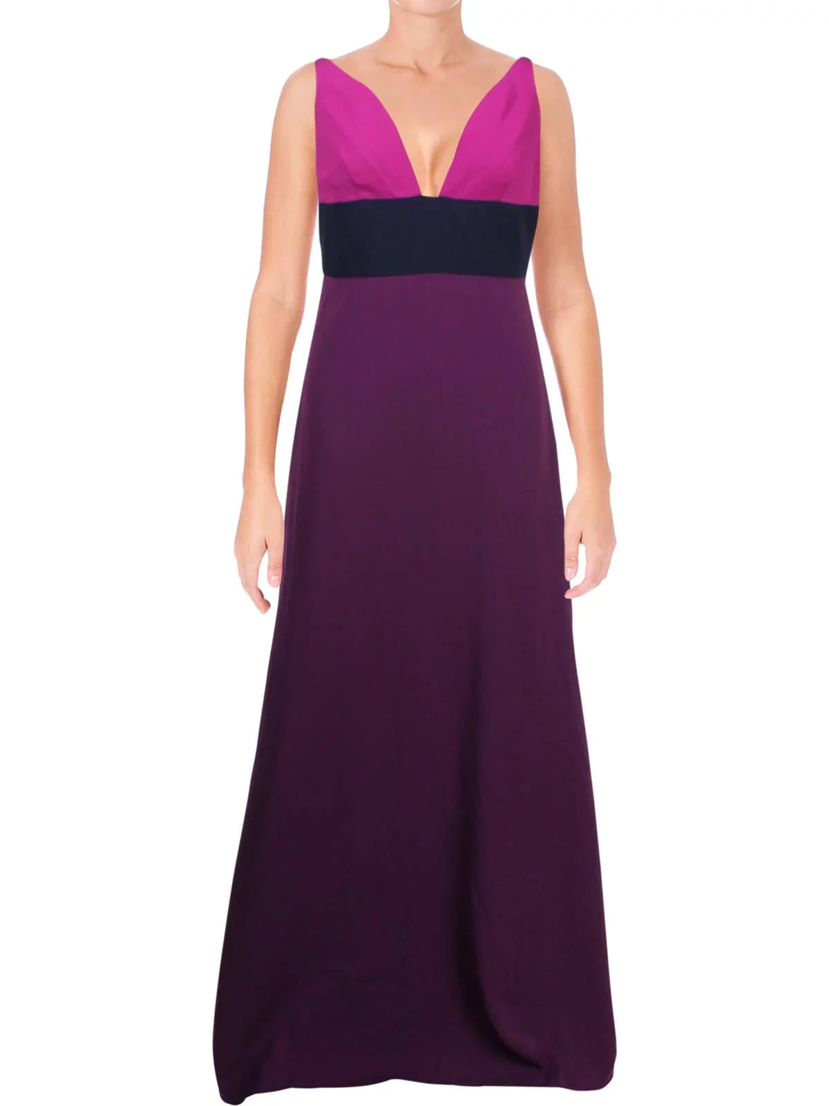 Jill Stuart Womens V-Neck Formal Evening Dress