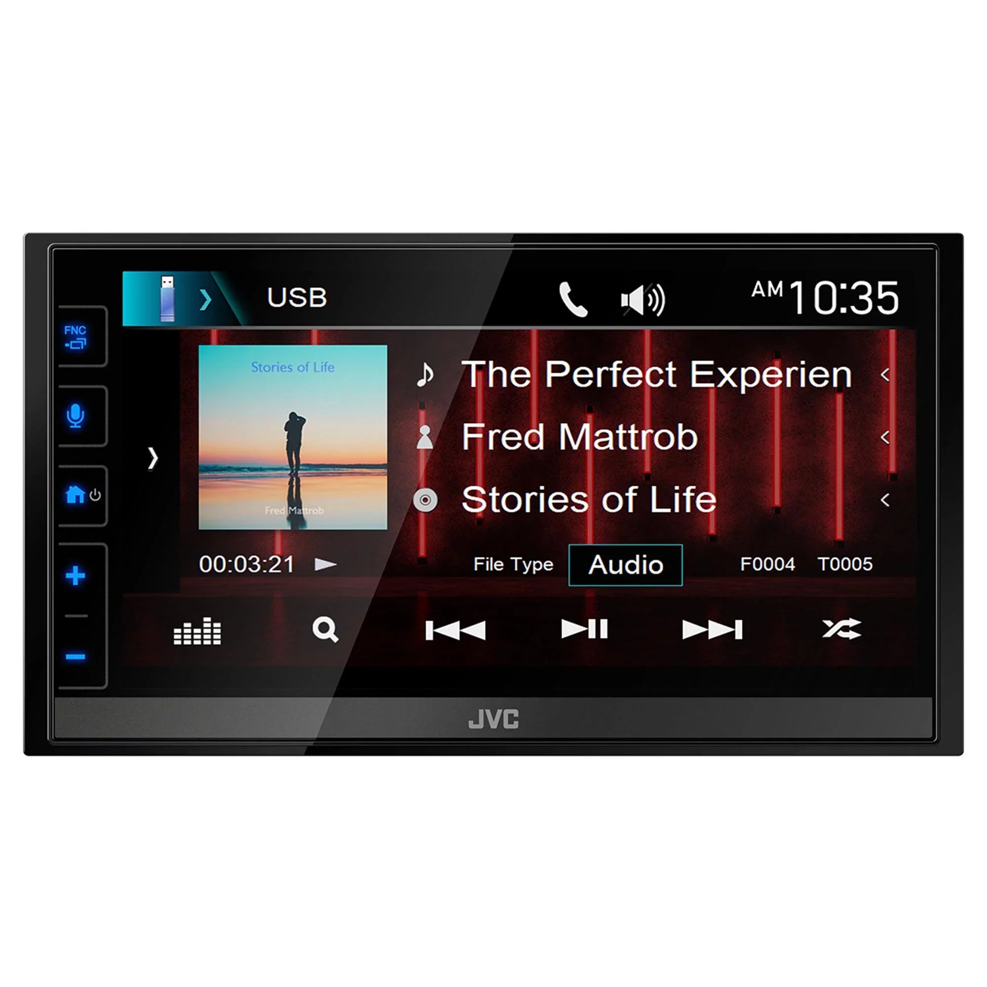 '-M780BT 6.8" Digital Media Receiver, Compatible With Apple CarPlay / Android Auto with Steering Wheel Interface