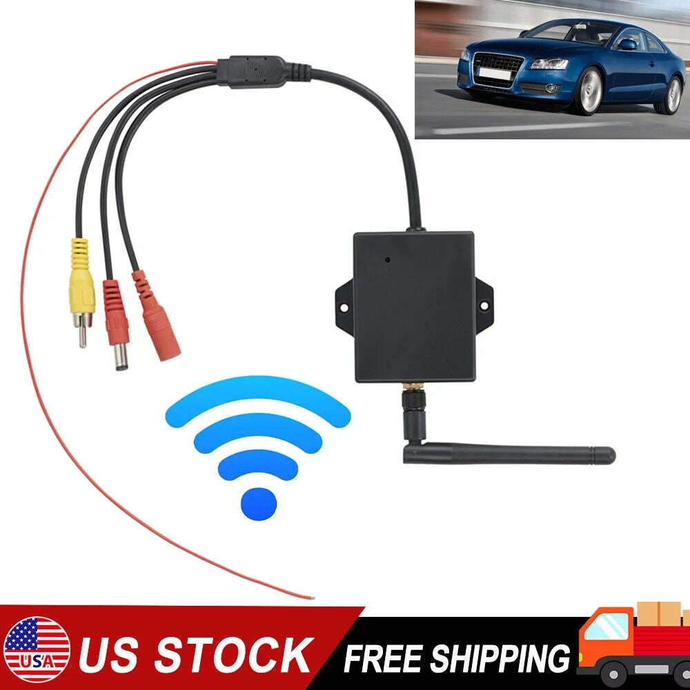 Convert your Wired Rear View Camera to Wireless with this Car Reversing Camera  to Wifi Transmitter Module - 2.4G Wireless - Easy Installation