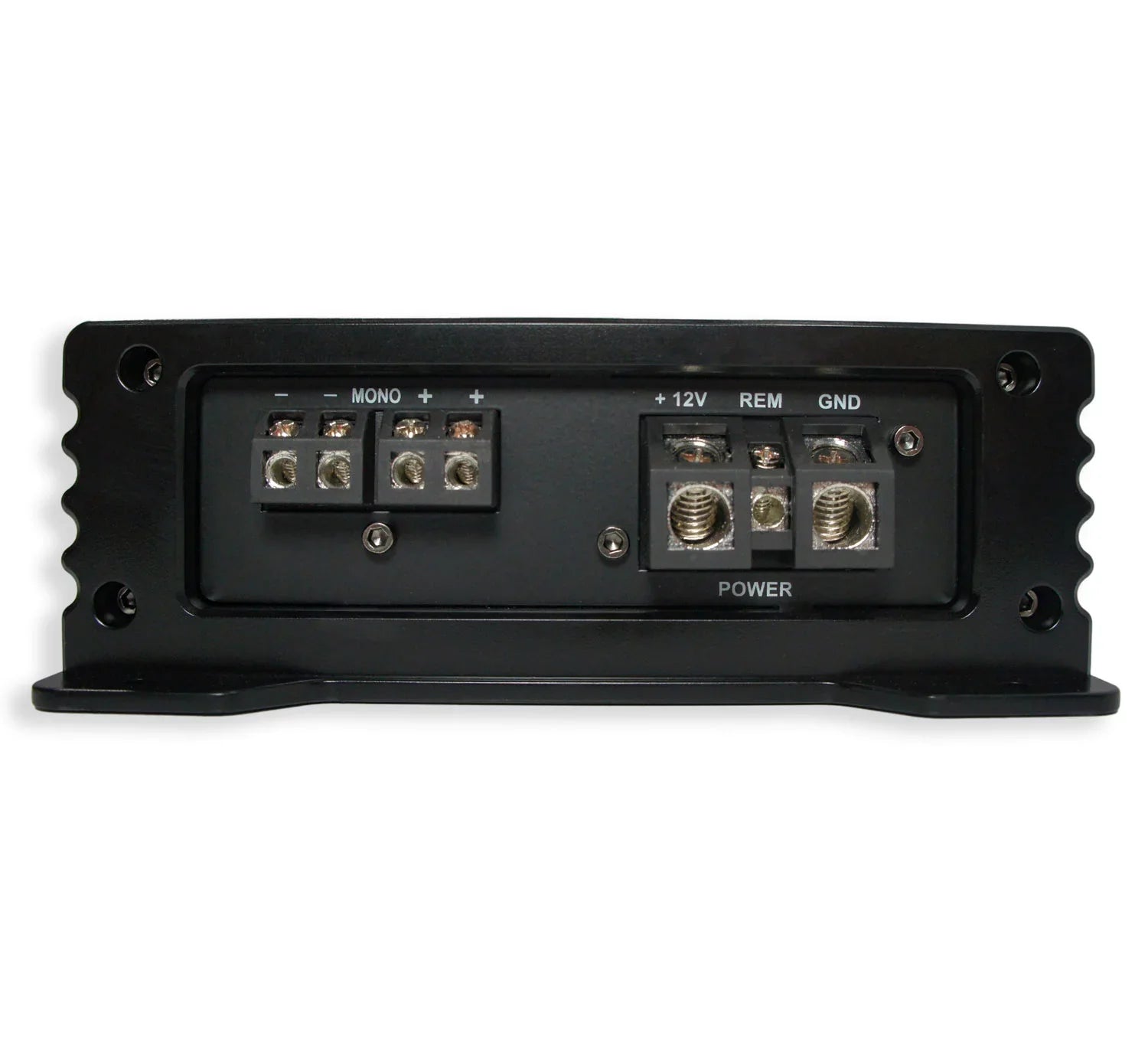 Universal Car Stereo Rearfire Sealed Single 12" Alpine Next-Generation R-Series R2-W12D4 Sub Box Enclosure with Harmony -A800.1 Amplifier & 4GA Amp Kit