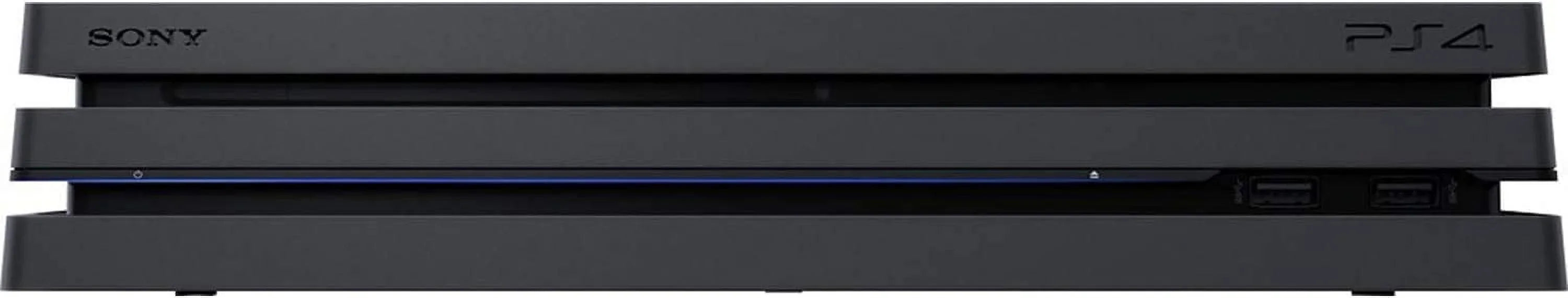 Sony PlayStation 4 Pro 1TB Gaming Console Black Headset With   Cleaning Kit Bundle Like New