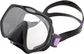Aquatics Diving Frameless Mask, Black/Purple, Medium Fit