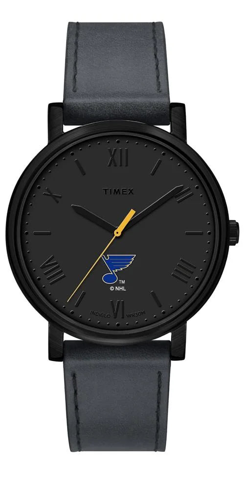 Timex Ladies Timex Saint Louis Blues St Watch Black Night Game Watch