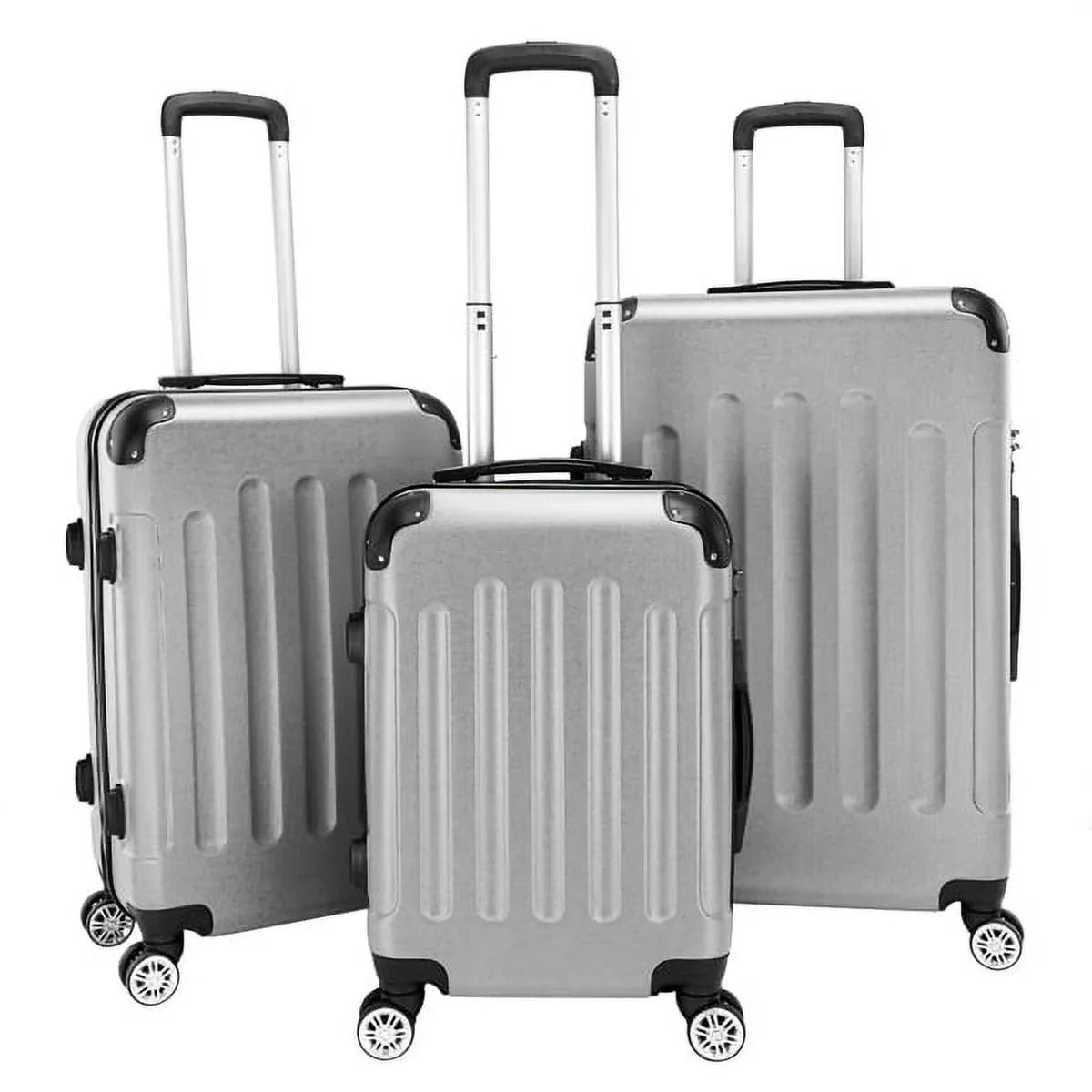 Fithood 3-in-1 Portable  Trolley Case 20" / 24" / 28" Gray