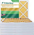Filterbuy 12x12x2  11 Pleated   Furnace Air Filters (6-Pack)