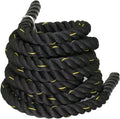 1.5" Diameter Poly Dacron 30FT Battle Rope Workout Fitness Core Exercise Strength Training Ropes Indoor Home