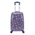 Protege 20 inch Hardside Kids / Child Pilot Travel Carry-on Luggage, Flower Print, Child