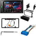 KIT4823 Bundle for 1994-1996 Oldsmobile Ninety-Eight W/ Pioneer -241EX Double  Car Stereo with Bluetooth/Backup Camera/Install Kit/in-Dash / / 6.2" Touchscreen Digital Media Receiver