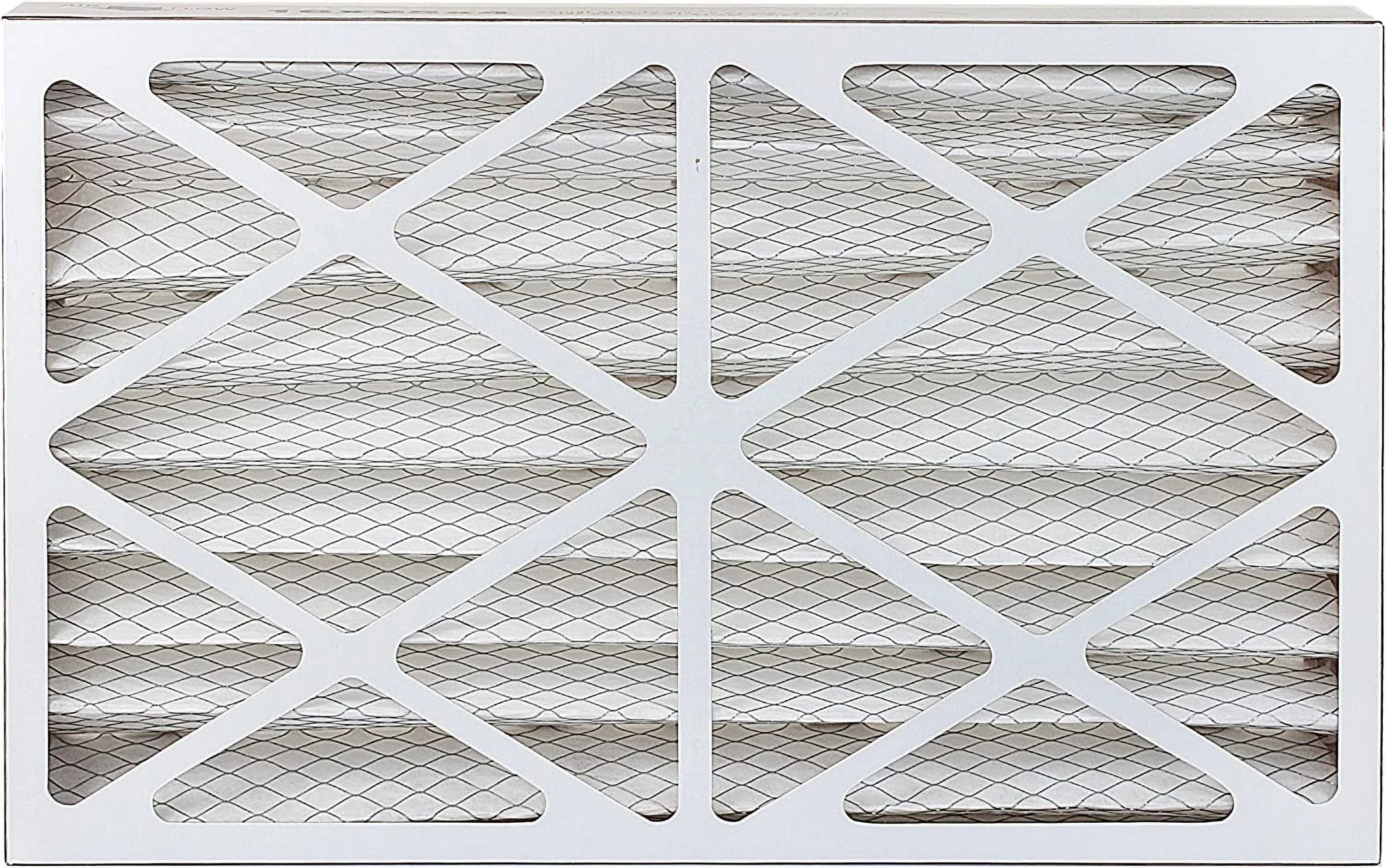 Filterbuy 10x25x4  8 Pleated   Furnace Air Filters (12-Pack)
