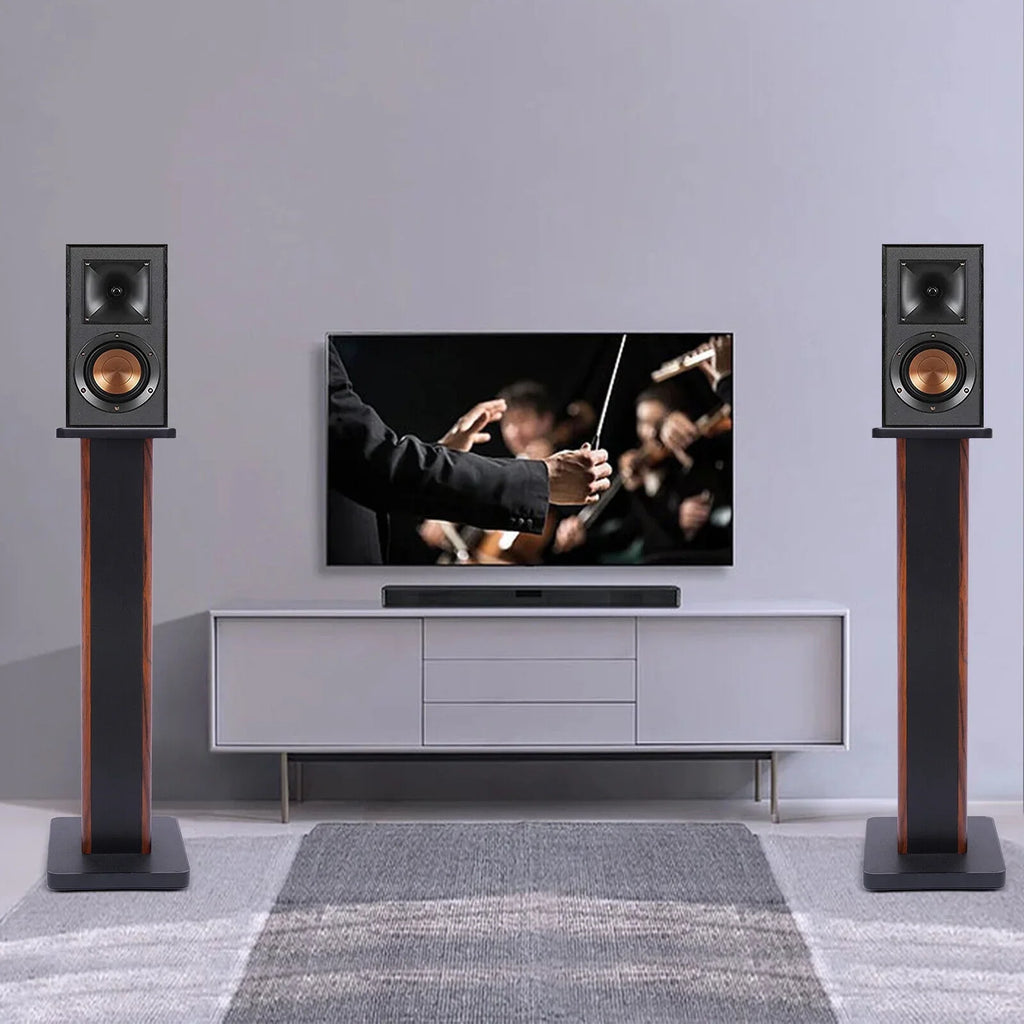 2x28" Studio Speaker Holder Monitor Stands Home Theater Multimedia Speaker Stand