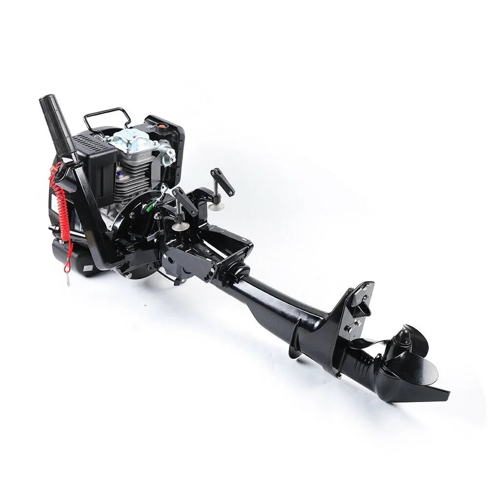 6  4-Stroke Heavy Duty Outboard Motor Fishing Boat Engine Air Cooling System