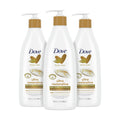Dove Body Love Body Lotion Restoring Care Pack Of 3 For Reoccuring Dry Skin Visibly Improves Very Dry Skin 13.5 Oz.