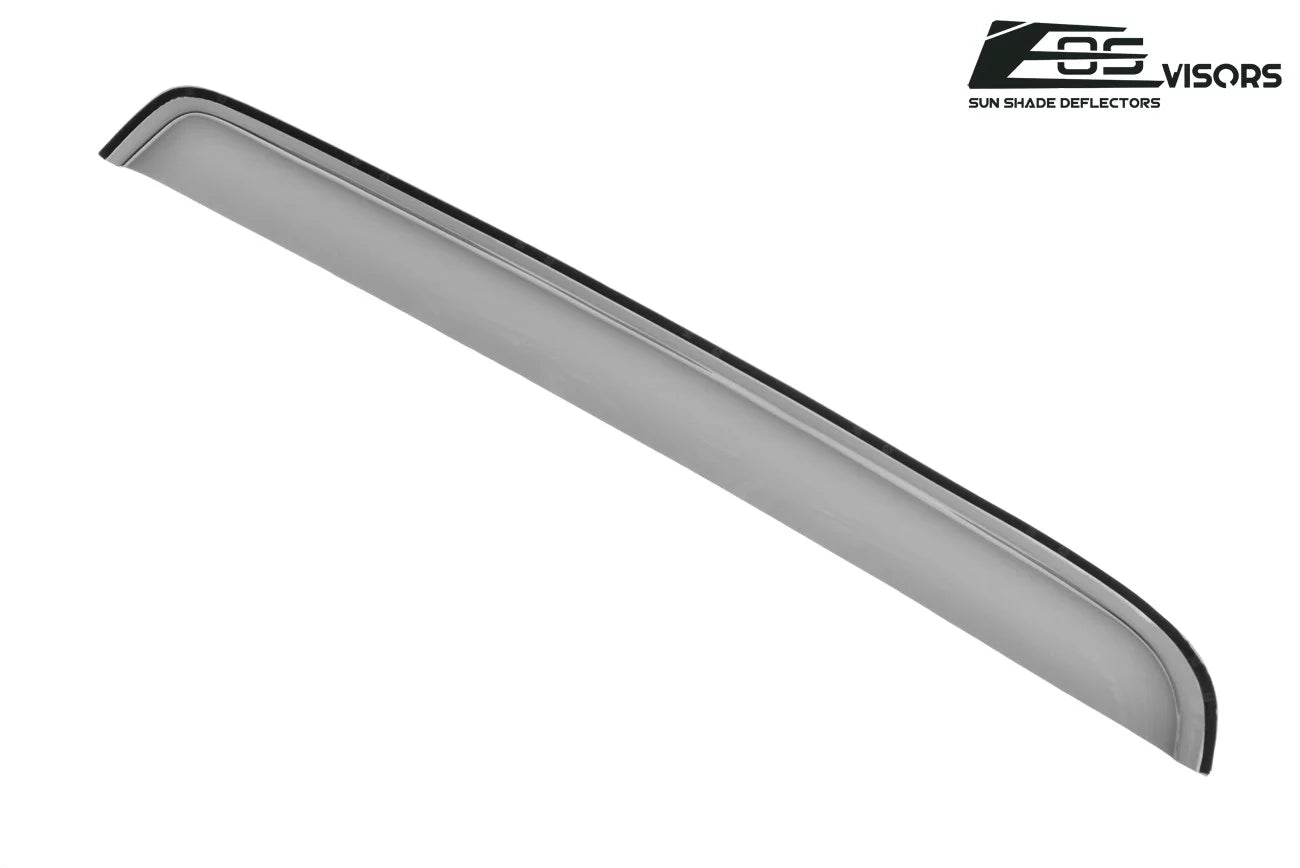 Extreme Online Store Fits  2014-2018 Chevrolet Silverado 1500 Crew Cab Models |  Visors - Style   Side Vents Window Deflectors Rain Guards