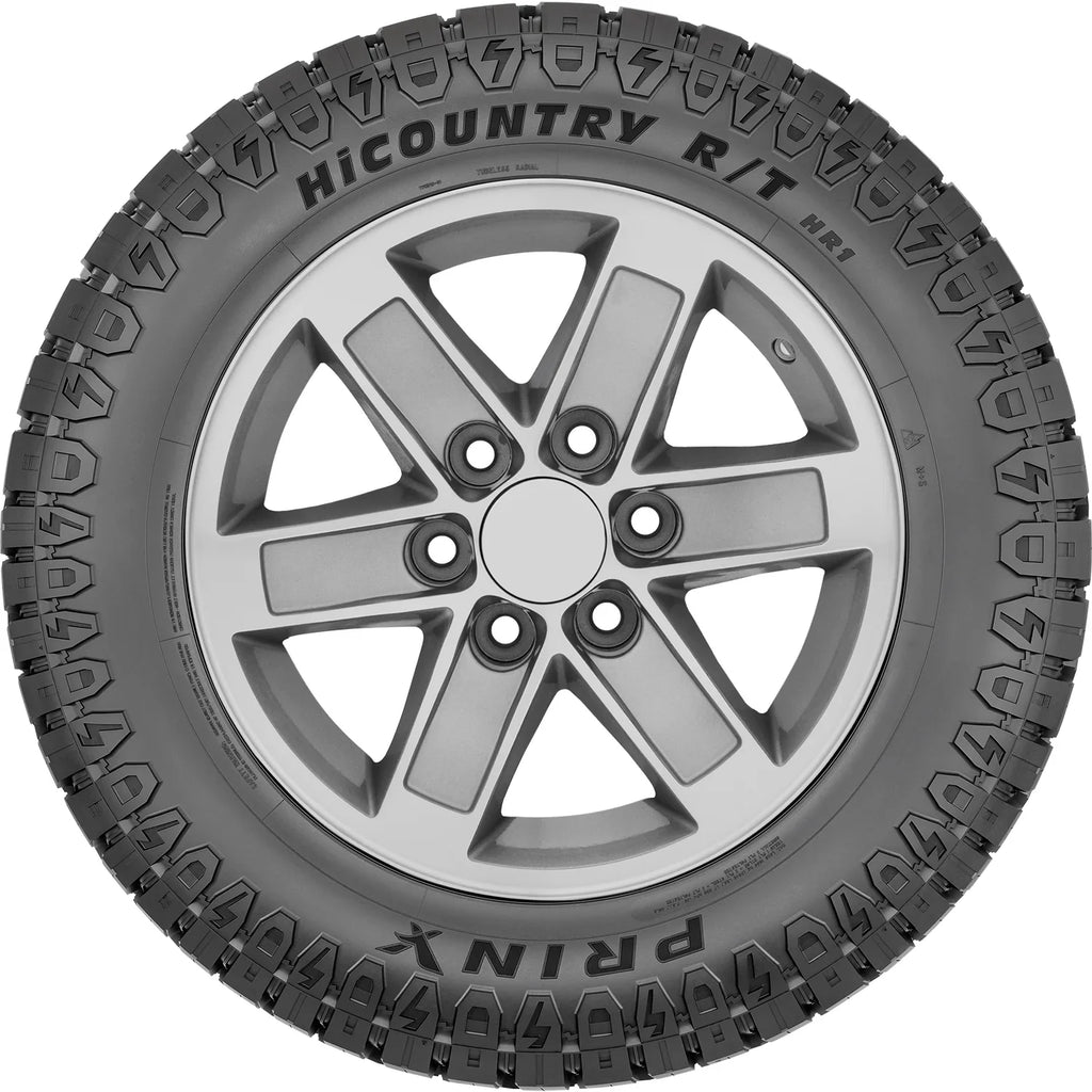 Tire Prinx HiCountry R/T HR1  285/70R17 Load E 10 Ply  Rugged Terrain