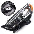 Halogen Headlight Left Driver Side Headlamp Assembly For Ford Fusion 2013-2016 Headlight Light Lamp  Driver Side