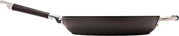 DaTerra Cucina Professional 13 Inch Nonstick Frying Pan | Italian Made Ceramic Nonstick Pan Sauté Pan, Chefs Pan, Non Stick Skillet Pan for Cooking, Sizzling, Searing, Baking and More