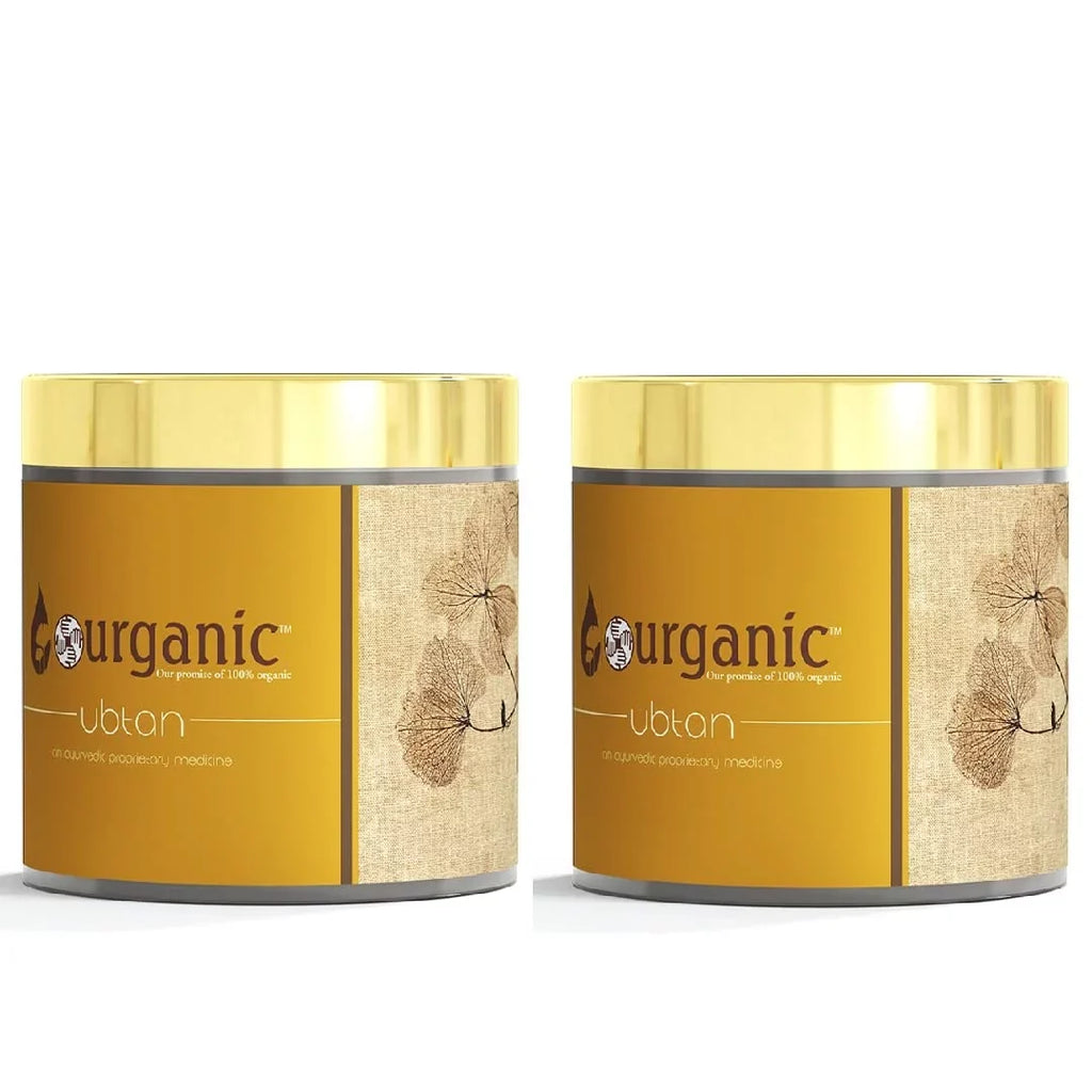 Aryanveda Ubtan for Exfoliation and Removal of Dirt and Harmful Deposits From Skin; 100gm, Pack of - 2