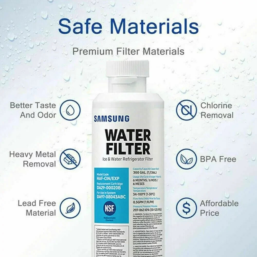 4 Pack DA29-00020B/ -/ Replacement Refrigerator Water Filter
