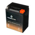 Chrome Battery YTX14AHL- (14AHL- 12 Volt,12 Ah, 210 ) Motorcycle Battery for Suzuki Gsx-r750 750cc 86-'92