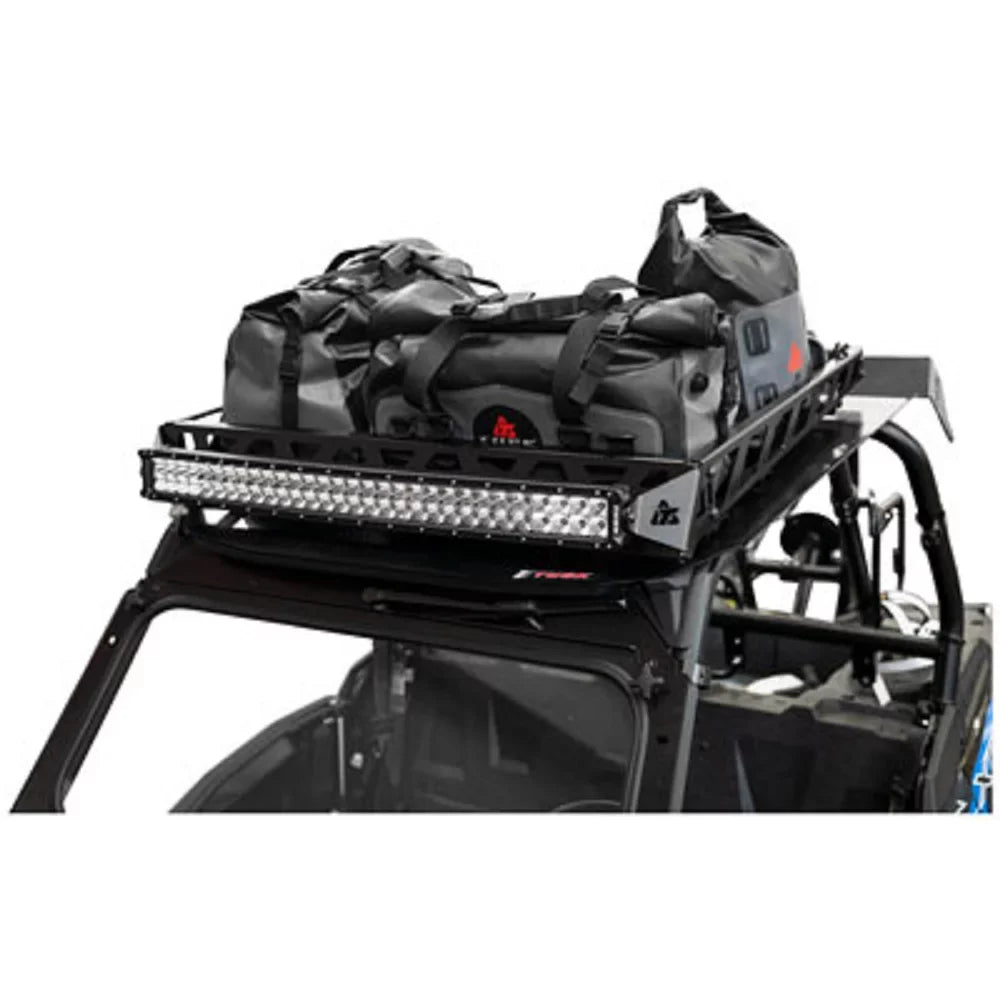 Adventure Roof Rack Rack with Force Roof and V2 30" Lt. Bar Compatible With Polaris   Turbo Limited Edition 2019