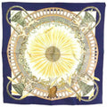 Pre-Owned Hermes  Scarf Petit Carre  Silk Multicolor Unisex e55908 (Good)