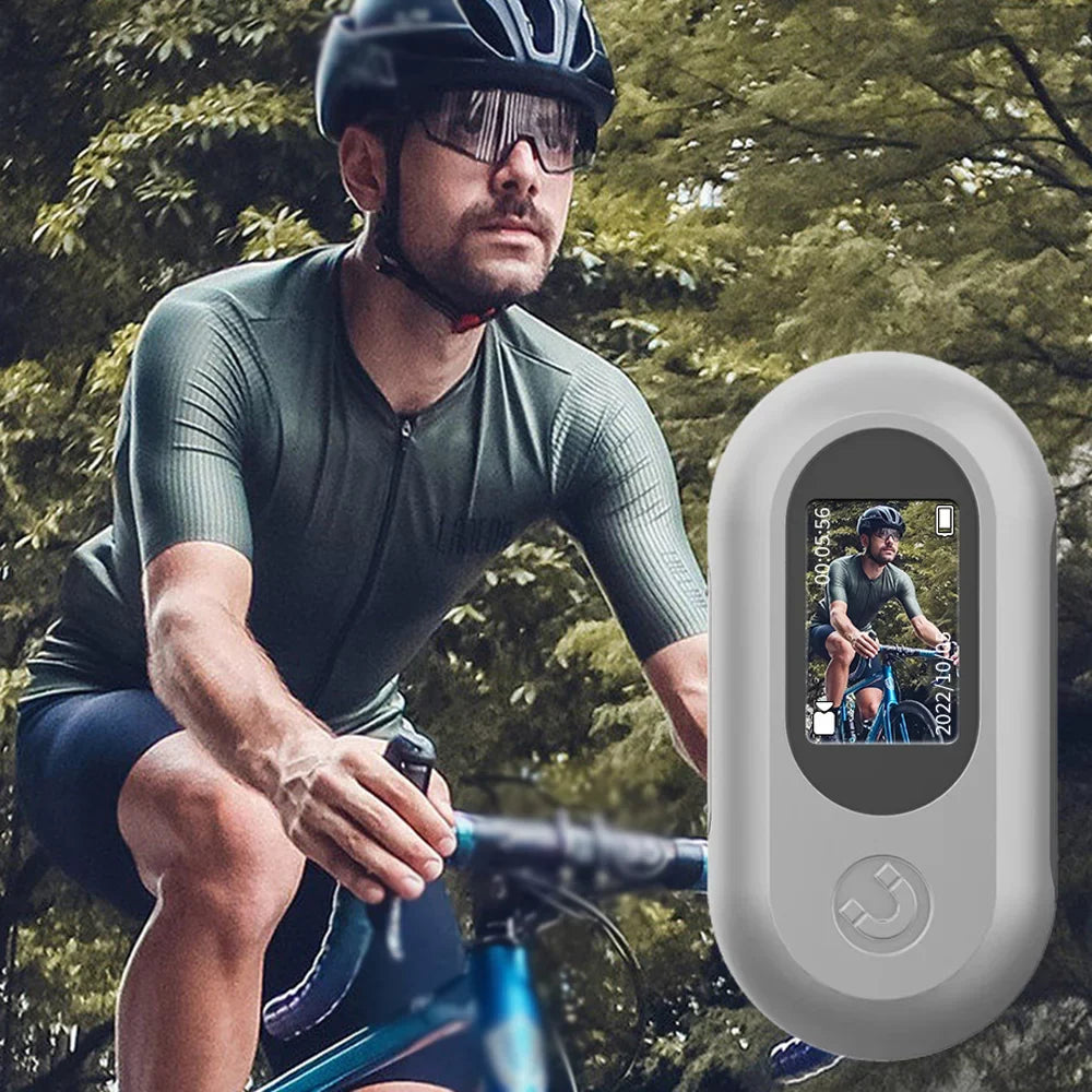 Arealer 1080P Sport Camera PortableCamera High Clear Recorder Camera Waterproof with Screen Support Photo/Video/Playback Loop Recording for Mountaineering Skiing Cycling Skydiving Activitie