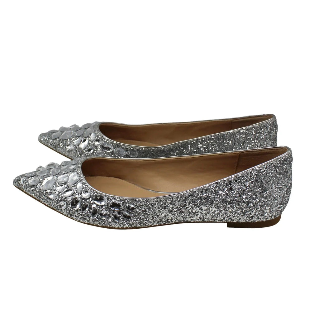 Jewel Badgley Mischka Ulanni Flats Women's Shoes