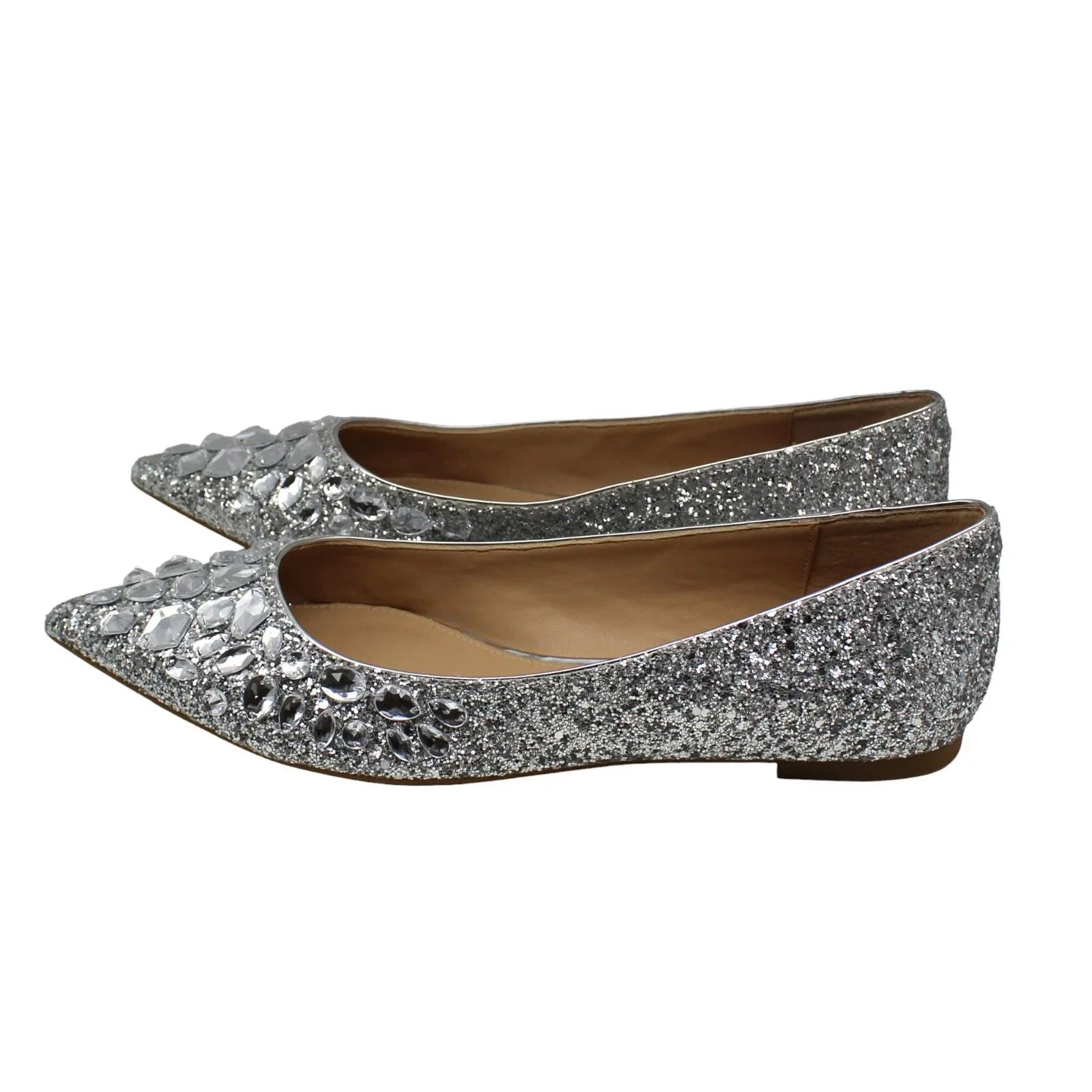 Jewel Badgley Mischka Ulanni Flats Women's Shoes