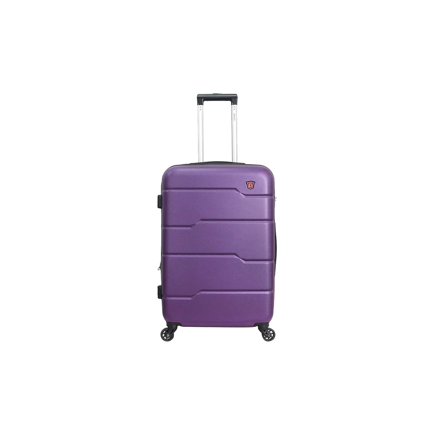Plastic Carry-On Luggage Purple (DKROD00S-)