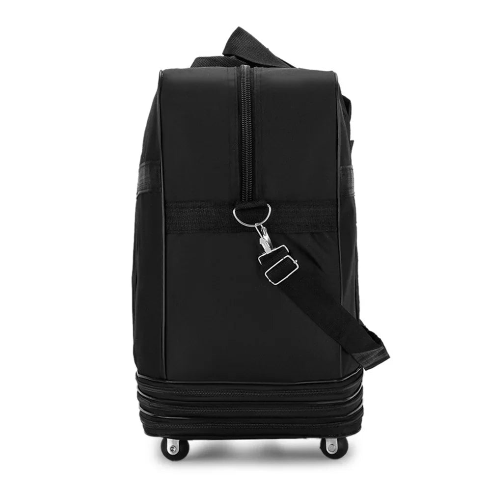 Festnight Expandable Foldable Suitcase Collapsible Rolling Travel Luggage Bag for Men Women