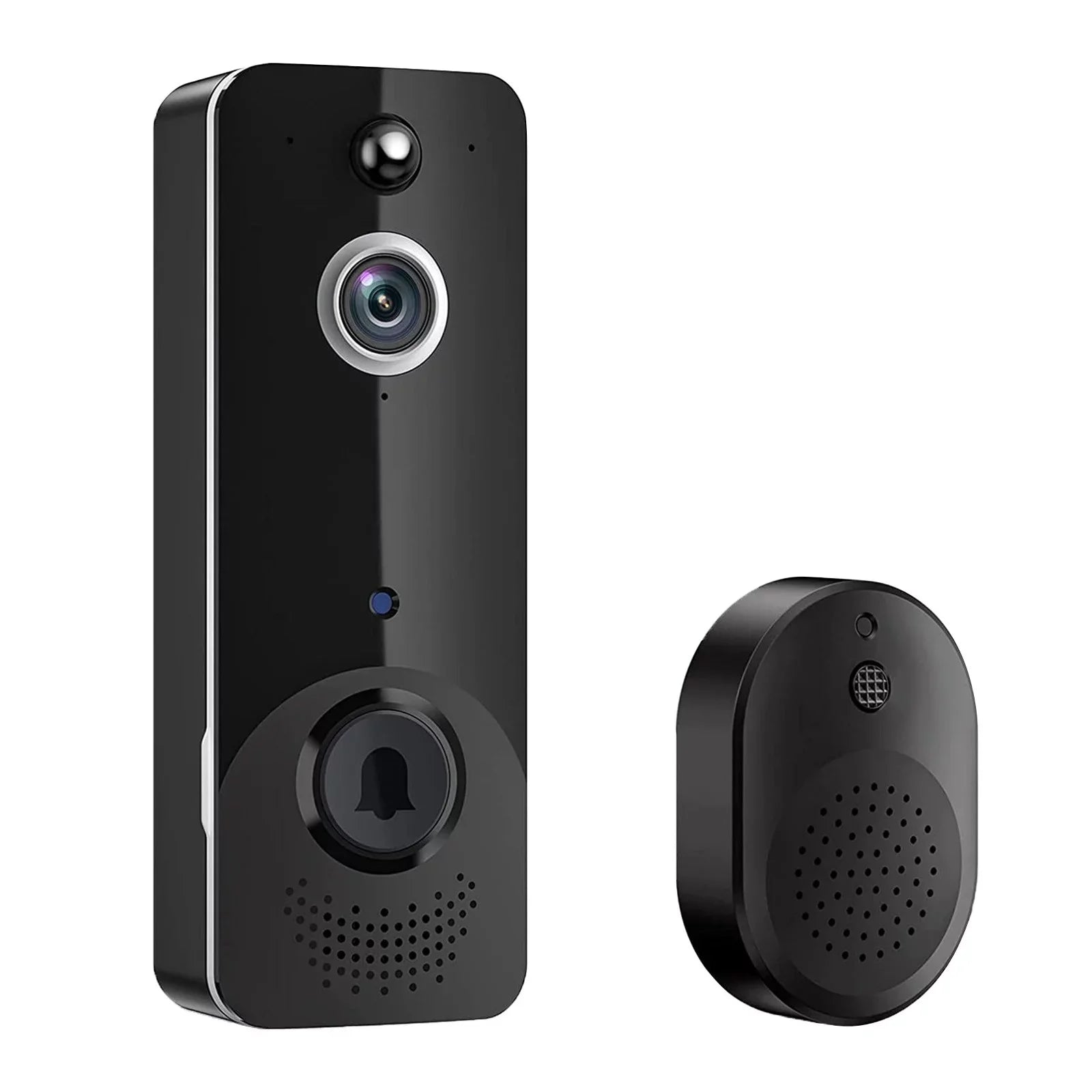 Smart Home Hub Doorbell Camera Wireless WiFi Video Doorbell With Chime 2 Way Audio Human And Motion Detection Night Cloud Storage Real Time Alert For Home