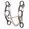 Sherry Cervi Short Shank Small Twisted Wire Dogbone Snaffle Bit (BBIT3SSG24SS)