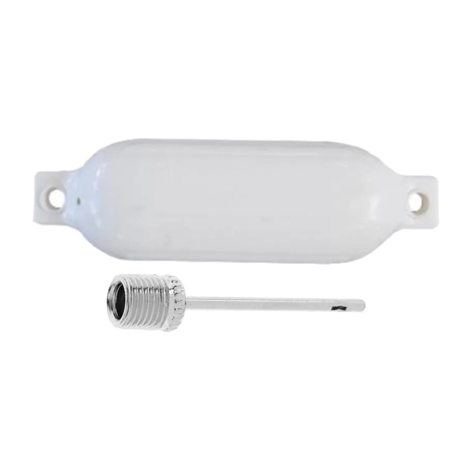 Boat Ribbed Inflatable Boat Bumpers for Bass Boats Fishing Boats White