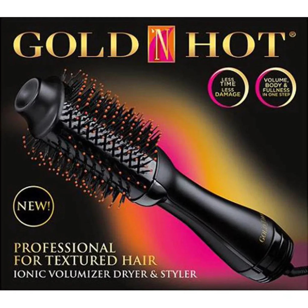 Gold N Hot - Professional For Textured Hair Ionic Volumizer Dryer  Styler
