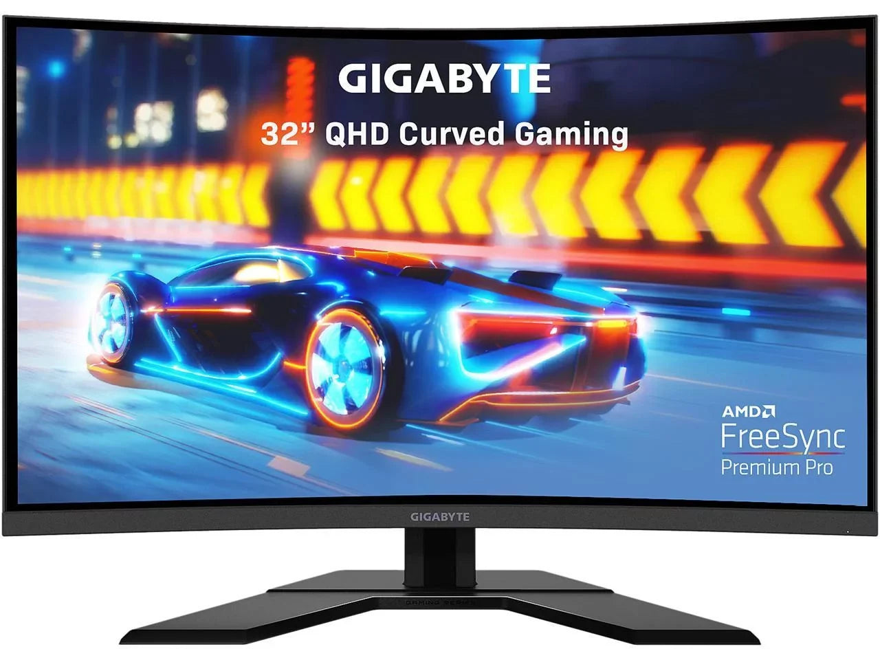 32" 165Hz 2K Curved Gaming Monitor 1ms FreeSync Premium Pro,  2560 x 1440, 93% -P3,  HDR400, 1 x DisplayPort 1.2, 2 x  2,0, 2 x  3.0 G32QC A