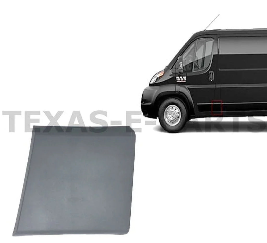2014 2015 2016 2017 2018 Compatible with Ram Promaster 1500 2500 3500 Front Door Rear Strip Molding Left Driver  L Side…